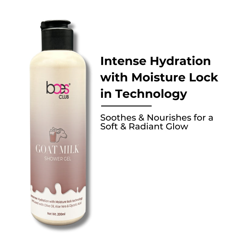 Goat Milk Shower Gel with Glycolic Acid – Baes Club