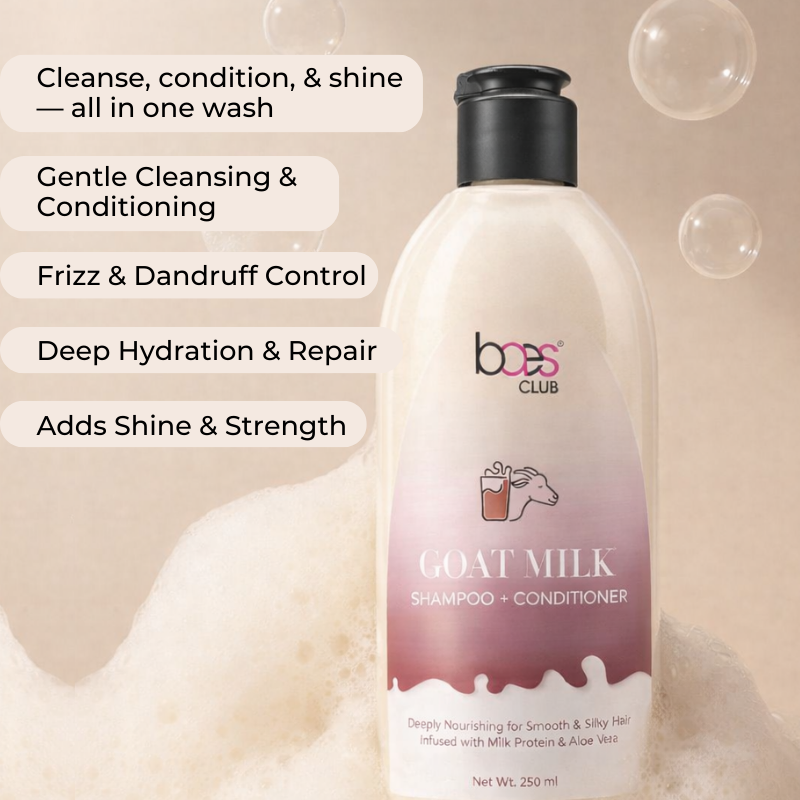 Goat Milk Complete Face, Body & Hair Care Combo