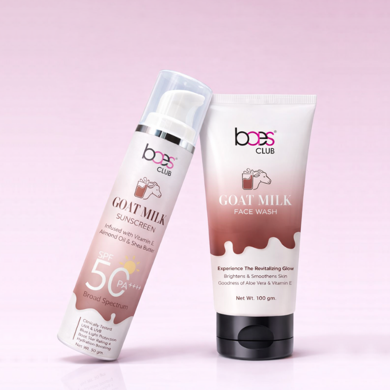 Goat Milk Cleanse & Sun Protection Duo