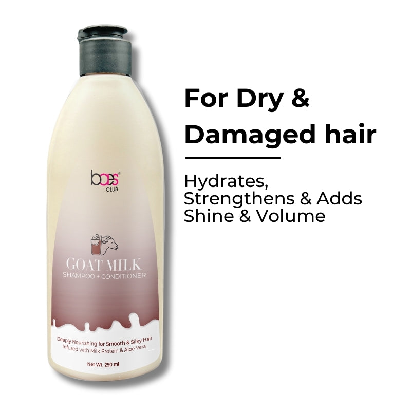 goat milk shampoo conditioner for dry hair