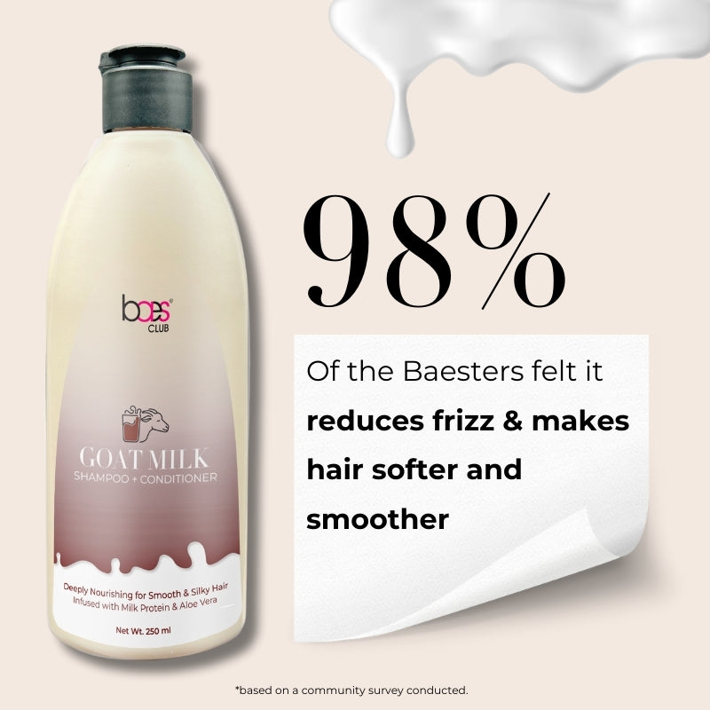 goat milk shampoo conditioner for dry hair