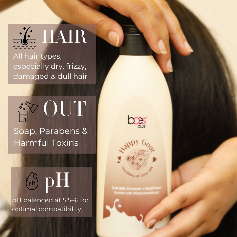 goat milk shampoo conditioner for dry hair