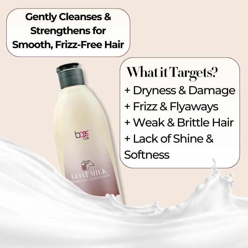 goat milk shampoo conditioner for dry hair