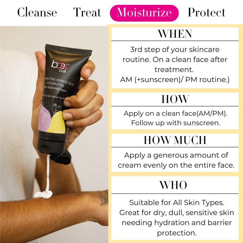 Skin Vitalizing Cream - Hydration & Skin Barrier Protection