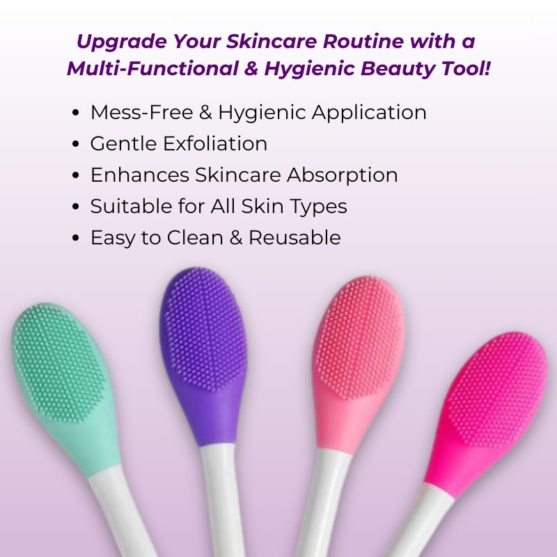 Silicone Face Mask Applicator & Lip Facial Cleansing Brush