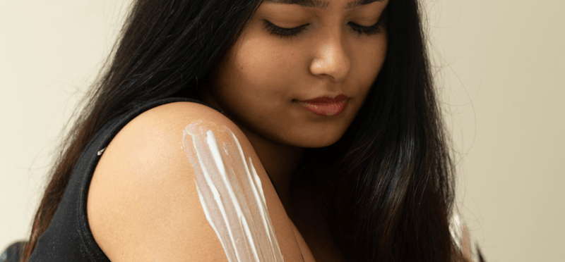 goat milk body and face lotion