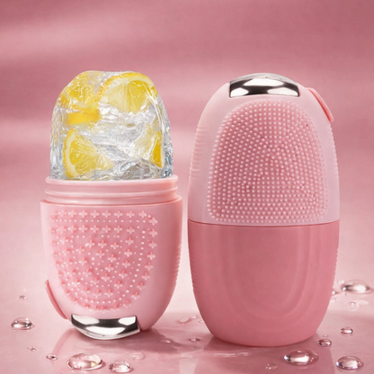 Multifunction Ice Roller with Scrubber