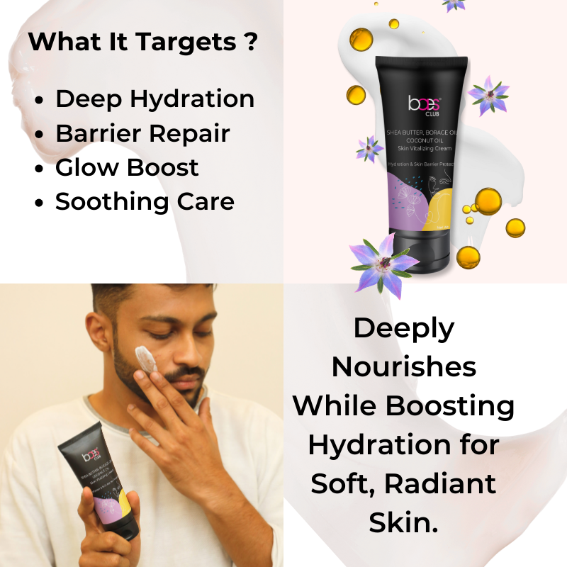 Baes Club Instant Cleanse &amp; Hydration Duo | Waterless Face Wash + Skin Vitalizing Cream