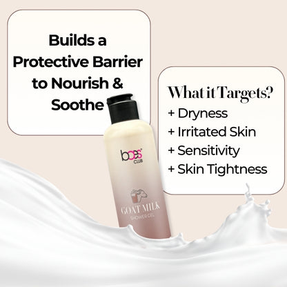goat milk shower gel