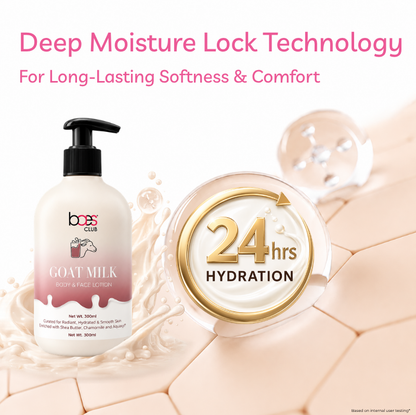Goat Milk Body &amp; Face Lotion - 300ml