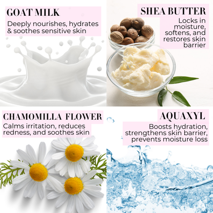 Goat Milk Body and Face Lotion – natural moisturizer for dry skin