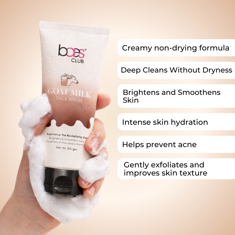 Goat Milk Face Wash for Dry and Sensitive Skin