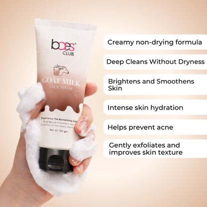 Goat Milk Face Wash for Dry and Sensitive Skin