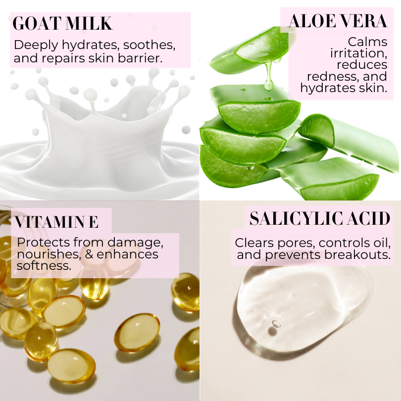 Goat Milk Face Wash for Dry and Sensitive Skin