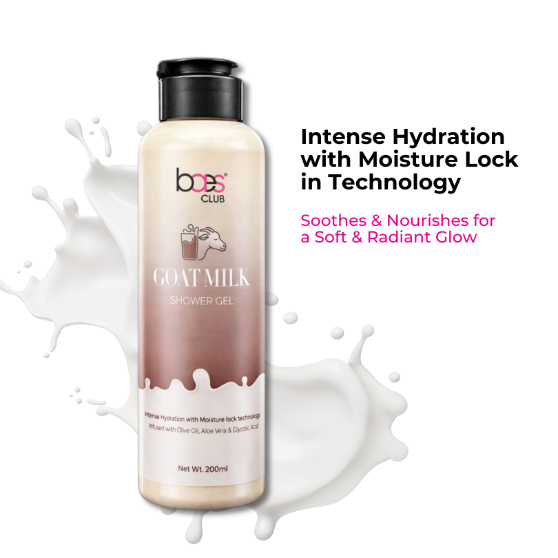 Goat Milk Shower Gel with Glycolic Acid – Baes Club