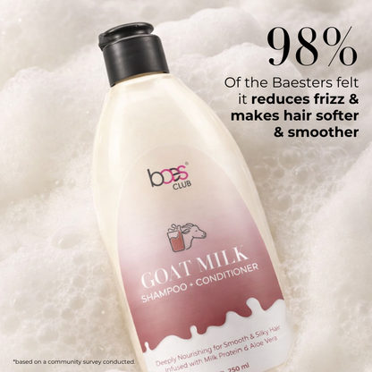 goat milk shampoo conditioner for dry hair