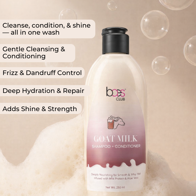 goat milk shampoo conditioner for dry hair