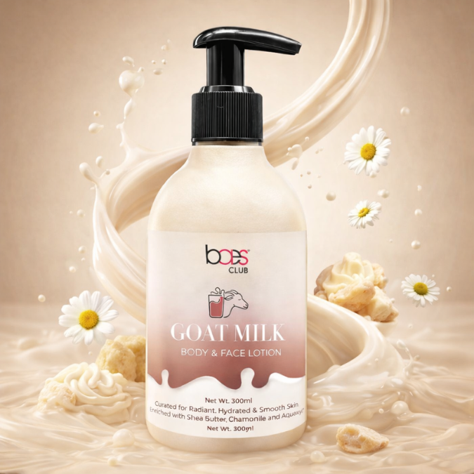 Goat Milk Body and Face Lotion – natural moisturizer for dry skin