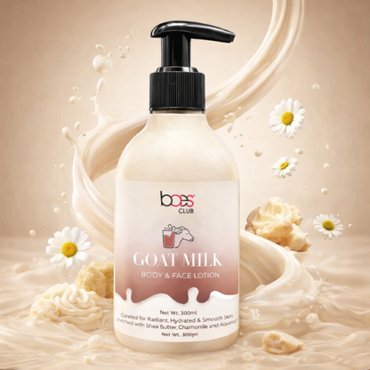 Goat Milk Body and Face Lotion – natural moisturizer for dry skin