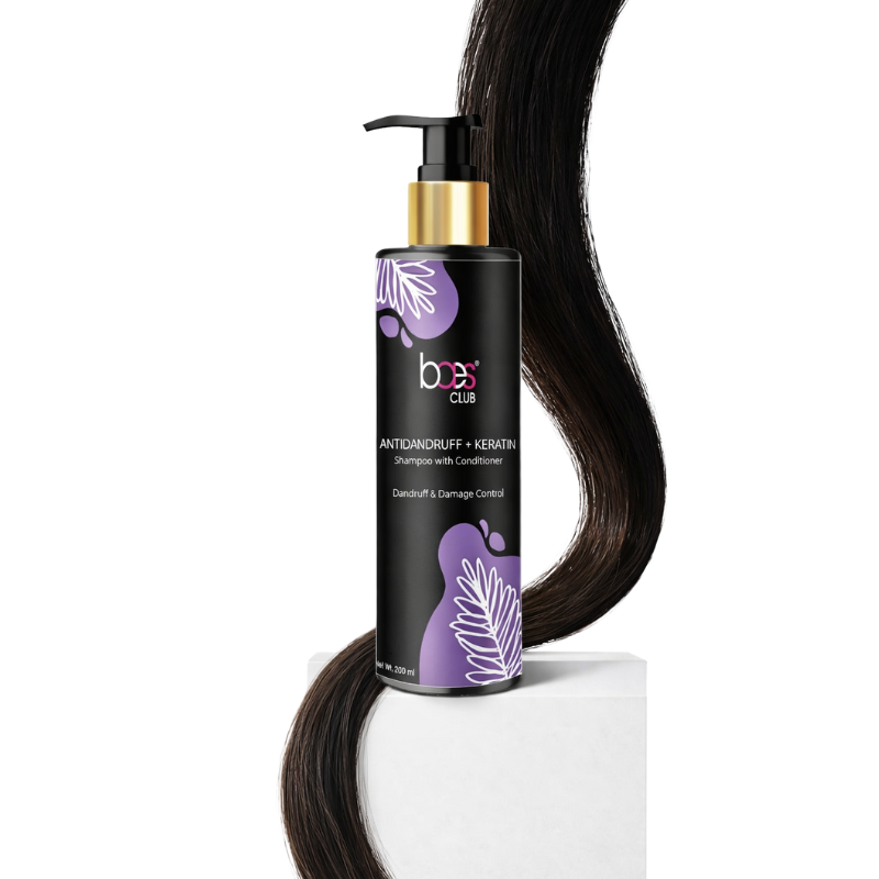 Anti-Dandruff + Keratin Shampoo with Conditioner