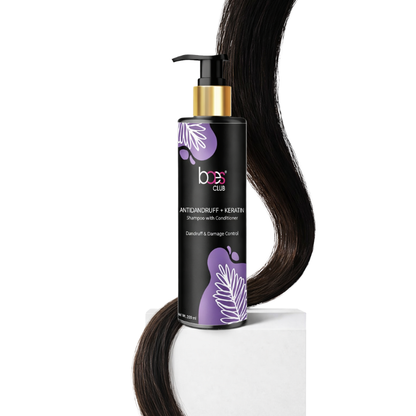 Anti-Dandruff + Keratin Shampoo with Conditioner