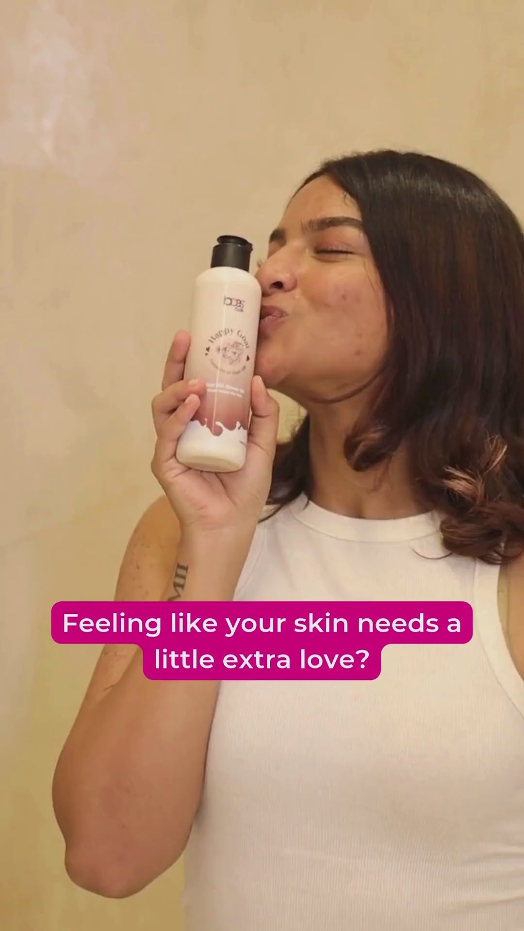goat milk shower gel