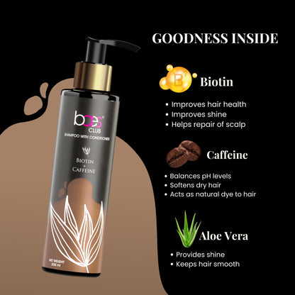 Shampoo + Conditioner – Biotin & Caffeine – 200ml